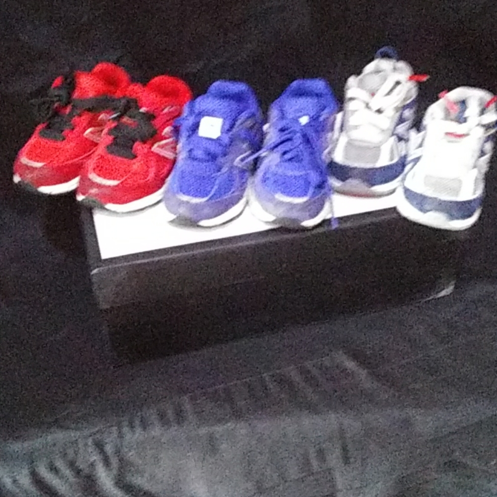Lil baby boy New Balance size 4